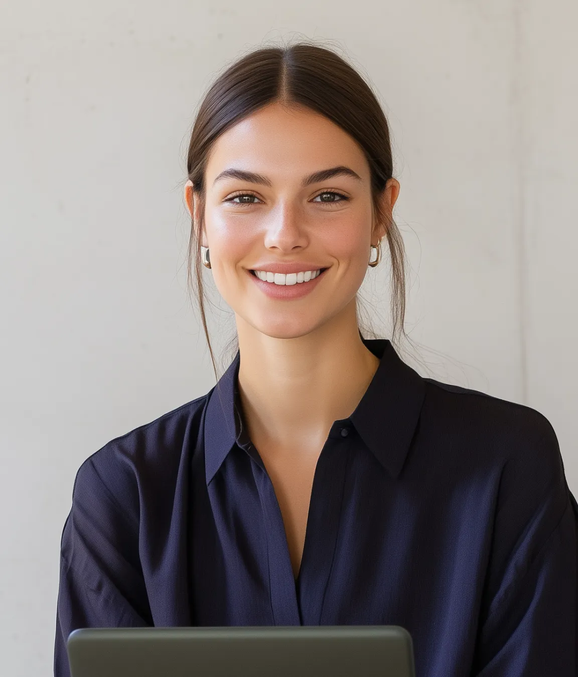 Smiling Office Girl